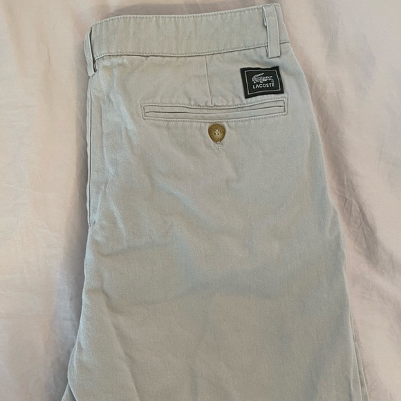 Lacoste - Relaxed Fit Performance Tan Shorts - Picture 4 of 4